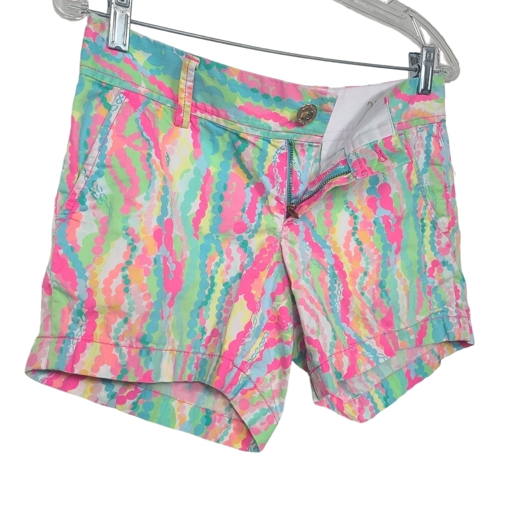 Lilly Pulitzer It's Always Summer Somewhere The Callahan Colorful Shorts 2 - Picture 2 of 7